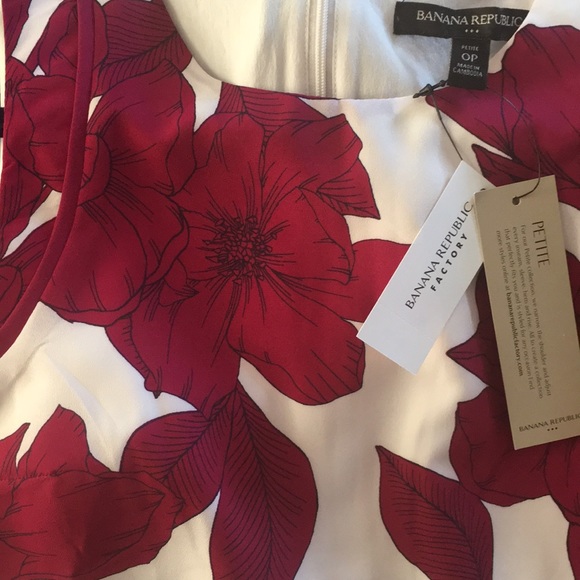 โผ๏ธHOST PICKโผ๏ธBanana Republic Factory Shirt Dress Size 0P - Picture 7 of 7